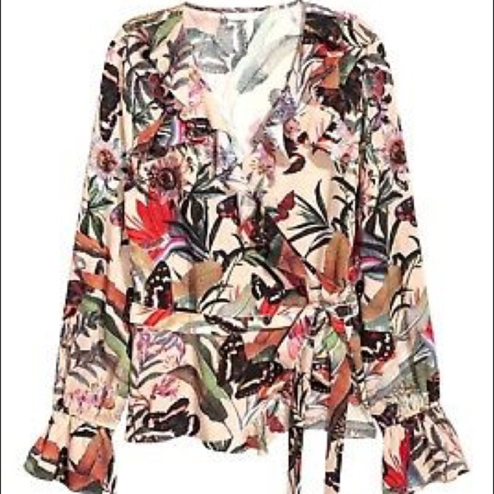 H&M Wrap Top